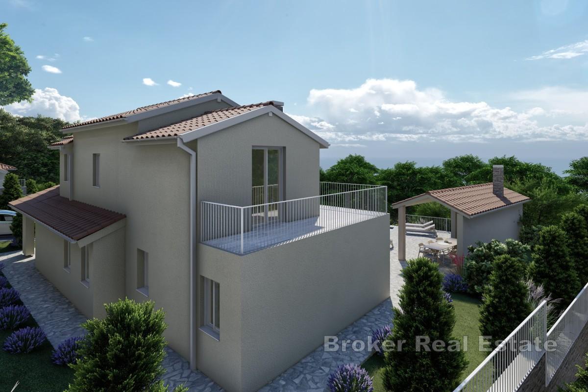 Villa de luxe avec piscine et vue mer