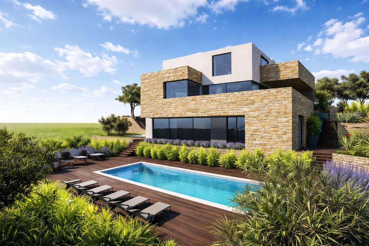 Земельный участок под застройку с видом на море