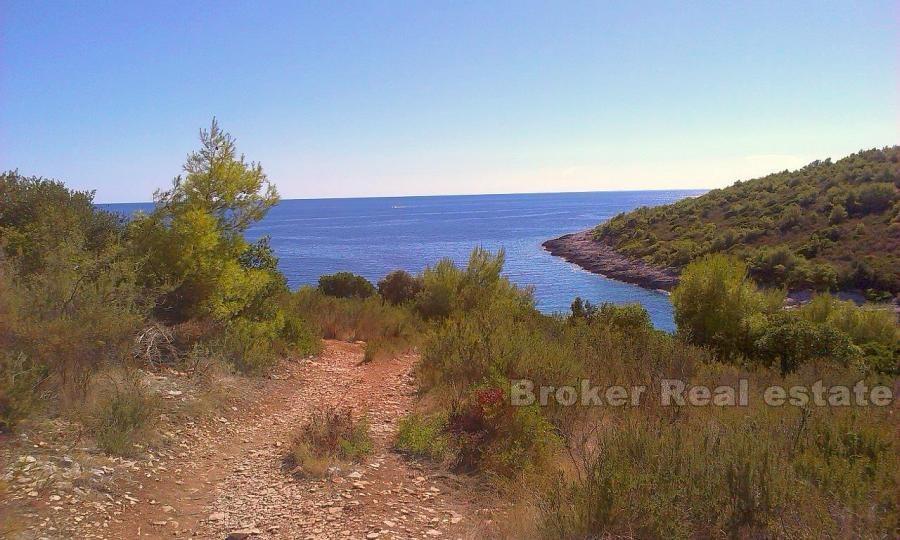 Parhus med medelhavs trädgård