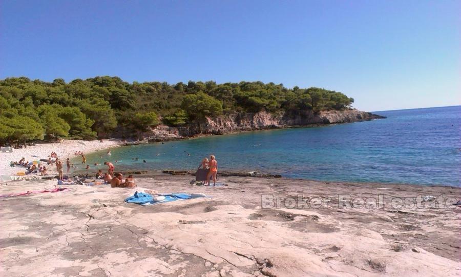 Parhus med medelhavs trädgård