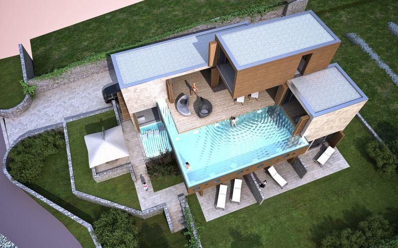 Første rad til sjøen, villa til salgs