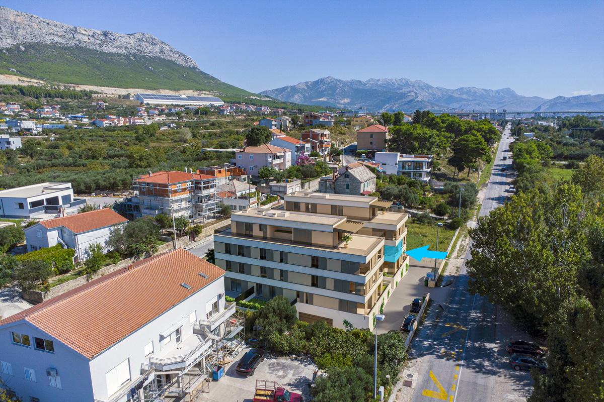 Exkluzivní třípokojový apartmán v první řadě u moře - Východ, S5