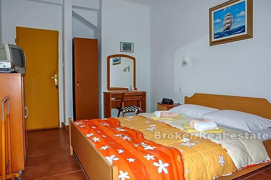 Family villa with swimming pool, waterfront