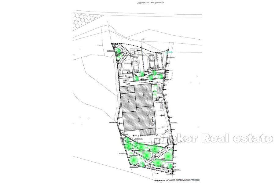 Terreno di costruzione vicino a Omis, in vendita