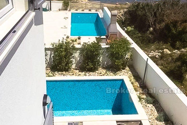 Luxury apartments in apartment house