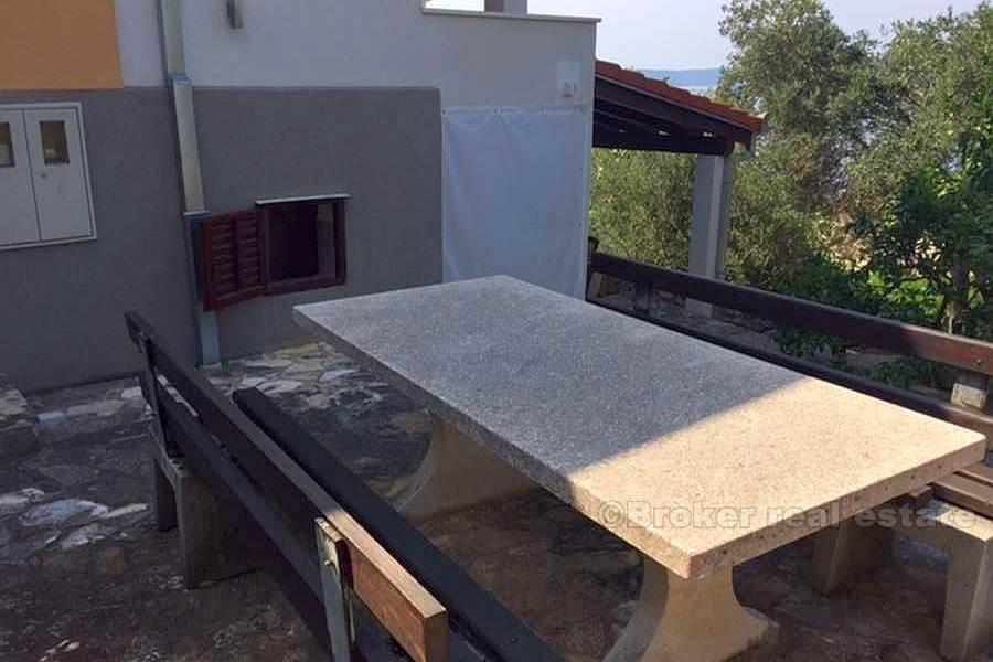 Casa con vista mare