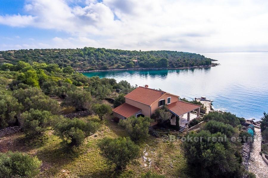 House on the sea, on a small islet, for sale