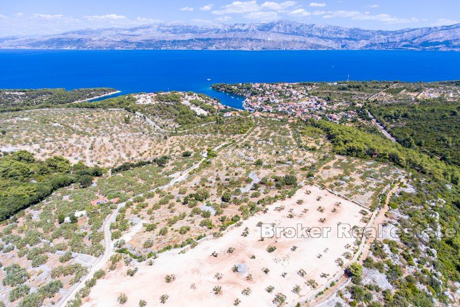 Land with sea view and the coast