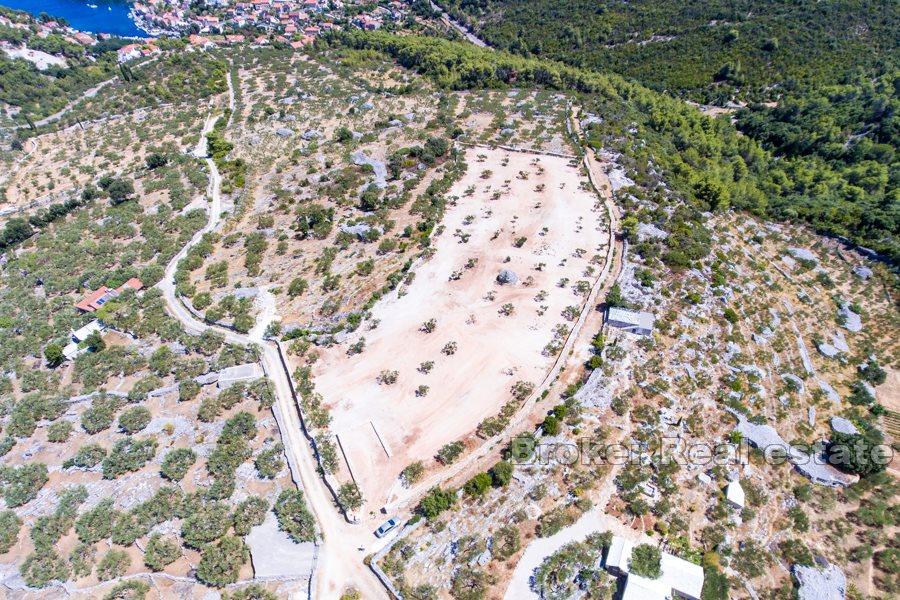 Land with sea view and the coast