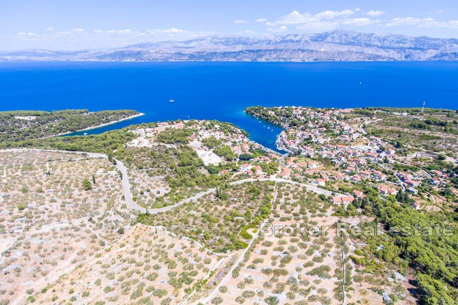 Land with sea view and the coast