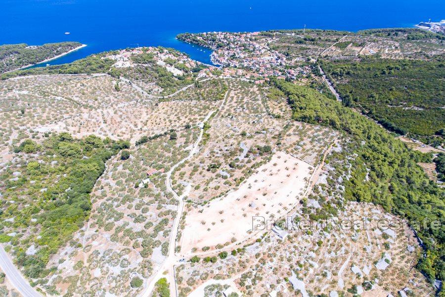 Land with sea view and the coast