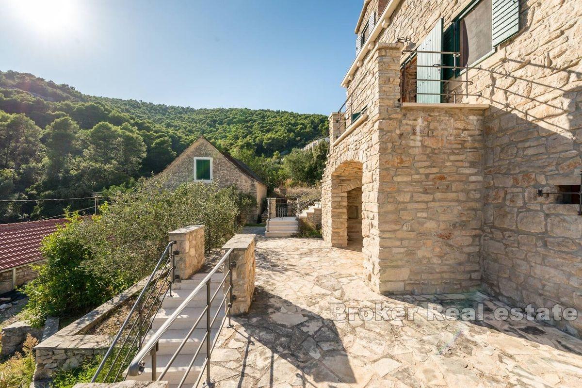 Stone house with swimming pool