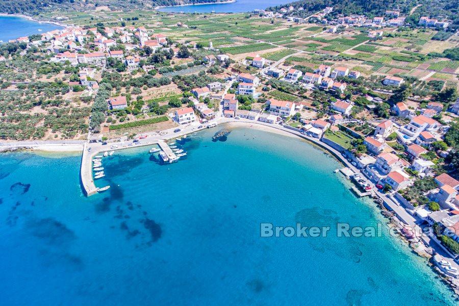 Villa in costruzione, prima fila al mare