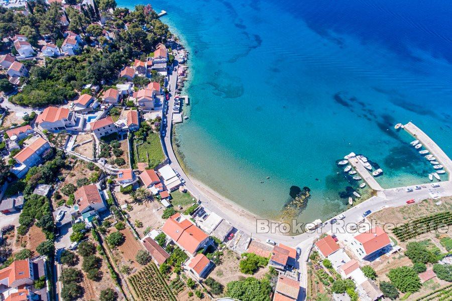 Villa in costruzione, prima fila al mare