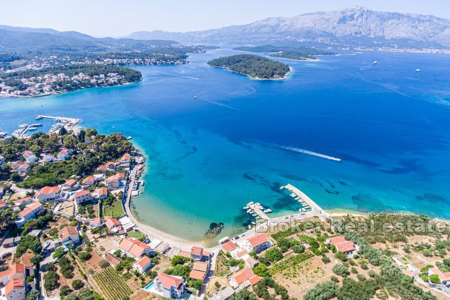 Villa in costruzione, prima fila al mare