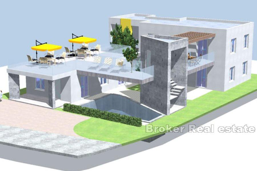 Building land with sea view