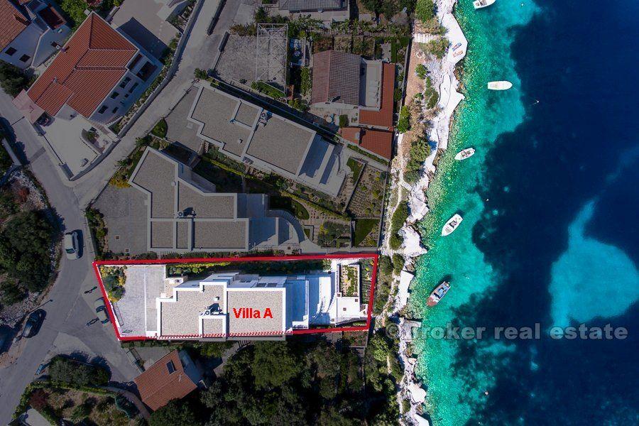 Villa nouvellement construite, à la mer