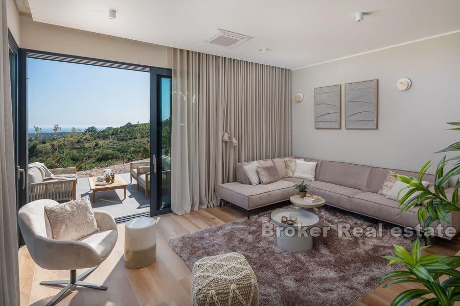 To sjarmerende moderne villaer