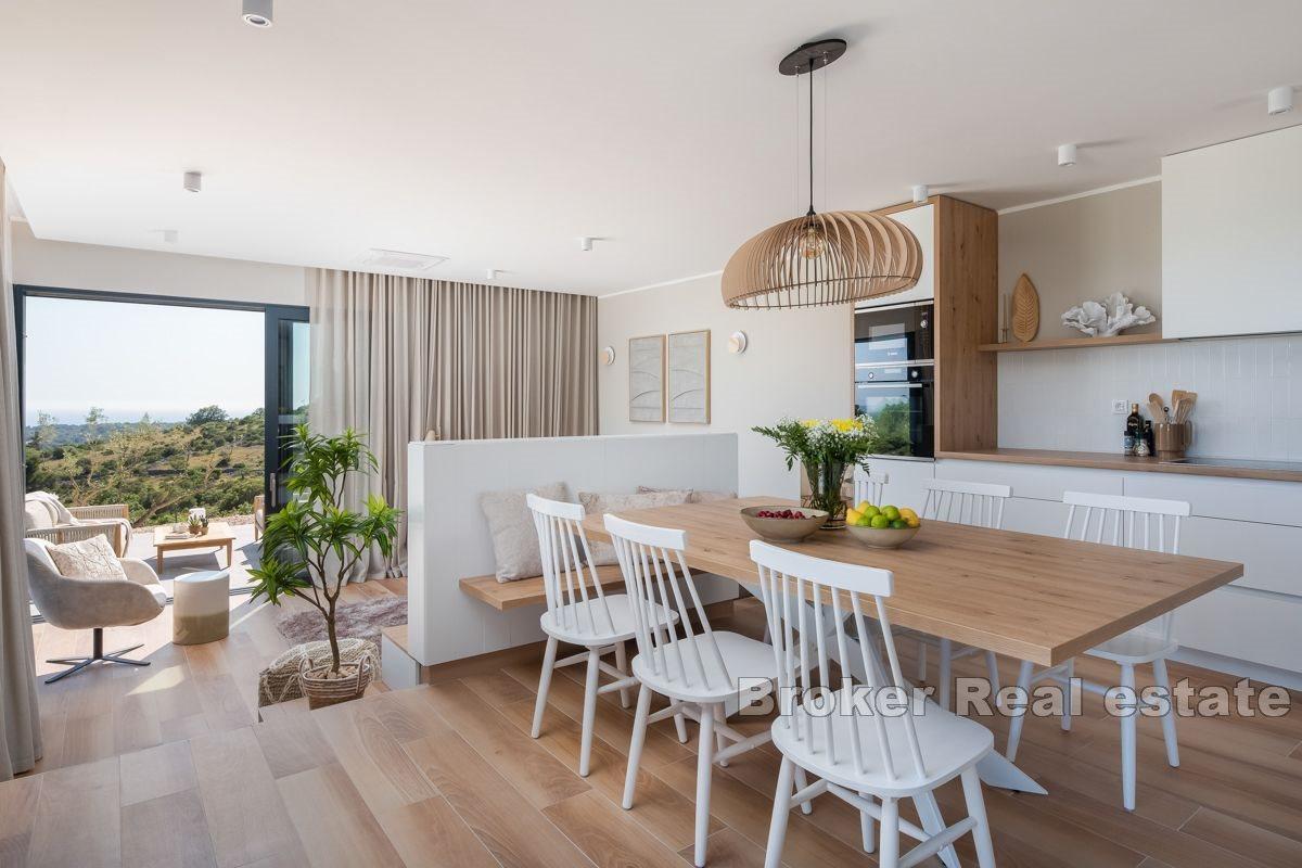 Villa con un mix unico di moderno e rustico