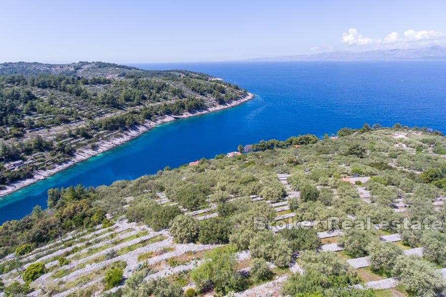 Building plot in 2nd row with sea view