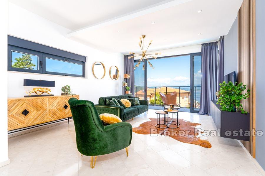 Newly built villa with sea view