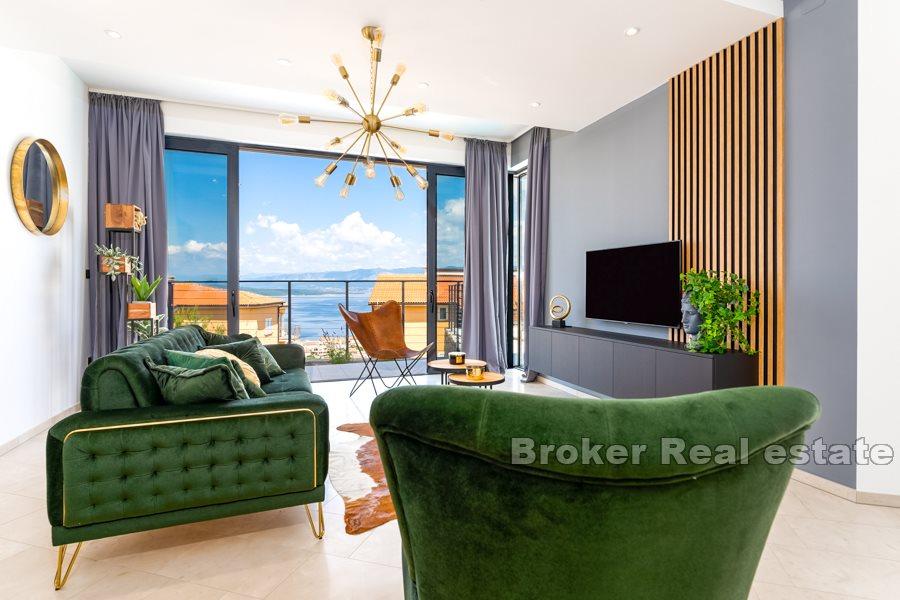 Newly built villa with sea view