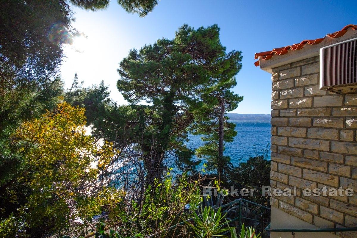 House in first row to the sea