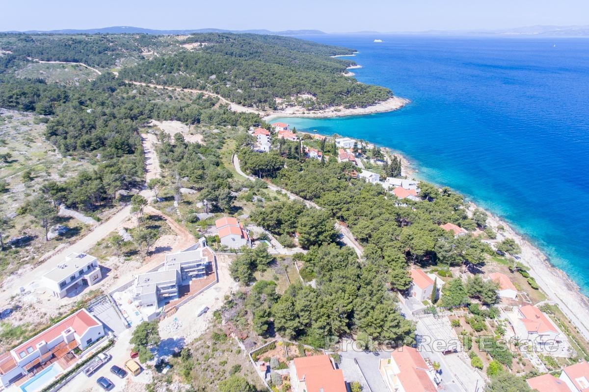 Villa under bygging med havutsikt