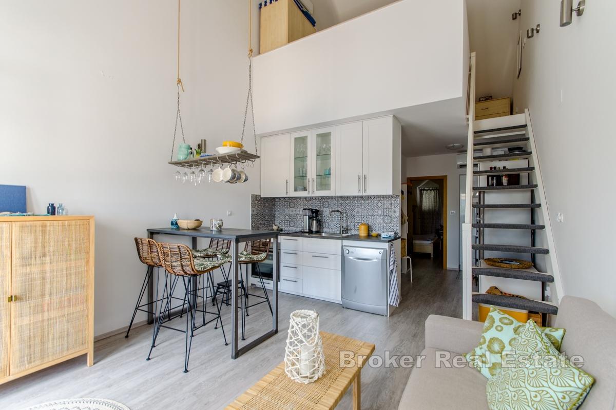 Toroms leilighet, første rad mot sjøen