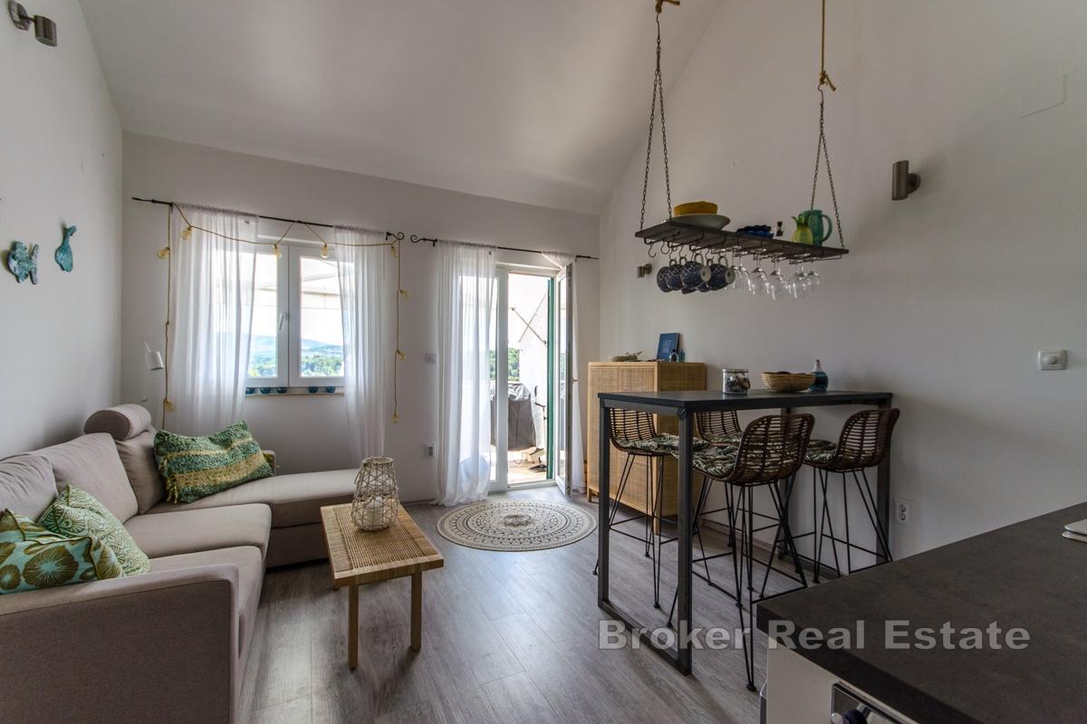 Tvårumslägenhet, första raden mot havet