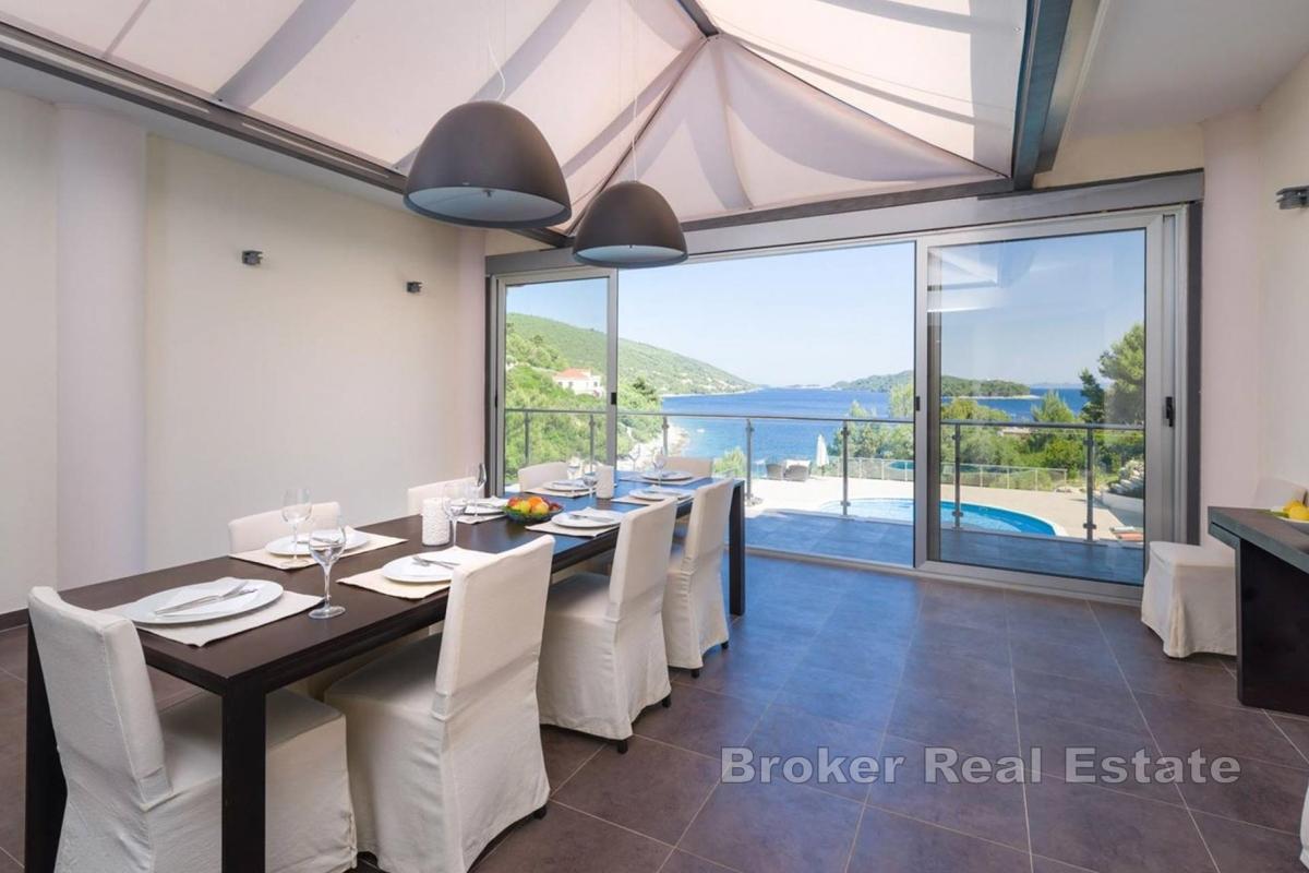 Villa exclusive en bord de mer sur la côte sud de Korčula