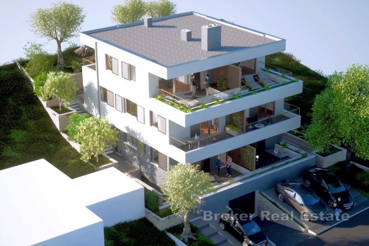 Dvoetažni stan s pogledom na more