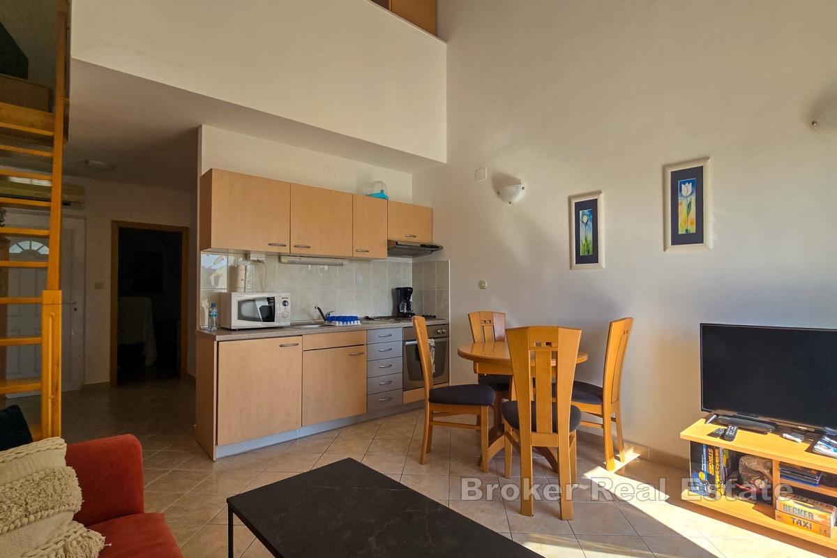 Dvoupokojový apartmán v první řadě u moře