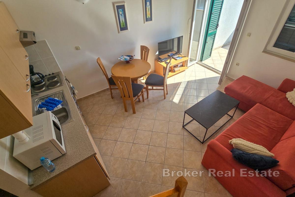 To-roms leilighet i første rad mot sjøen