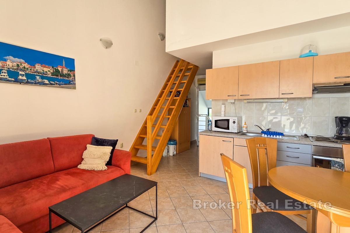 Dvoupokojový apartmán v první řadě u moře