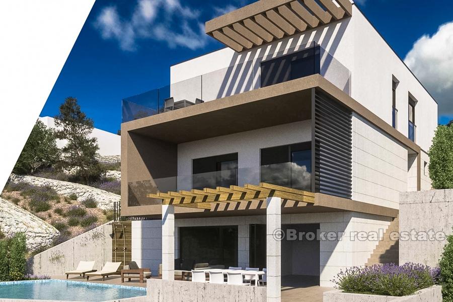 Villa mit Pool und Meerblick, zu verkaufen