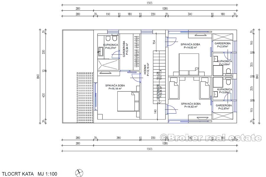 Villa mit Pool und Meerblick, zu verkaufen