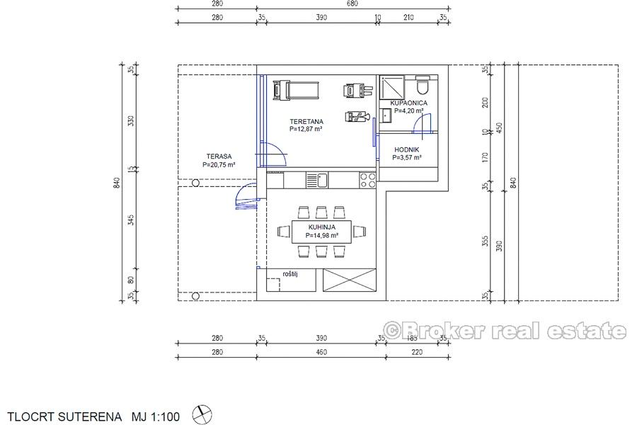 Villa with pool and sea view, for sale