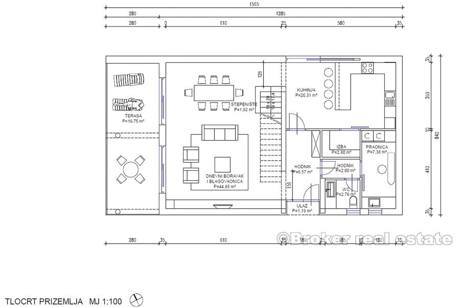 Villa with pool and sea view, for sale