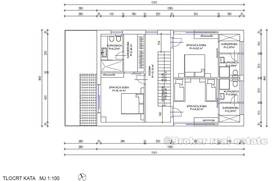 Villa with pool and sea view, for sale