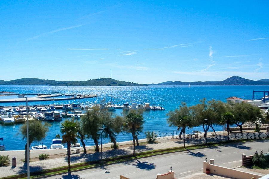Apartment house by the sea and promenade