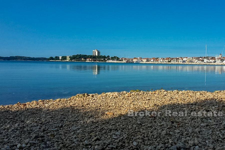 Apartment house by the sea and promenade