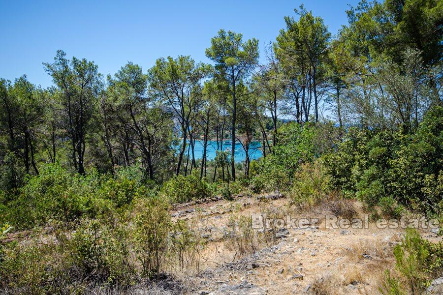 Building land with sea view