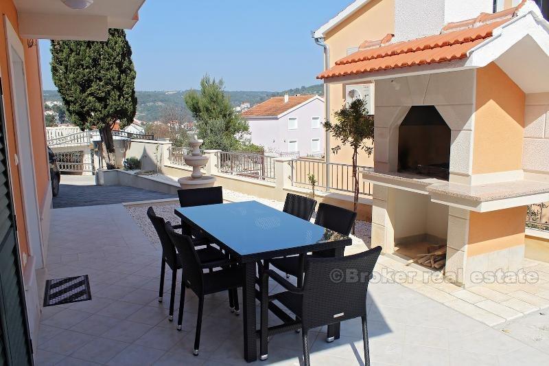 Modernly decorated holiday house