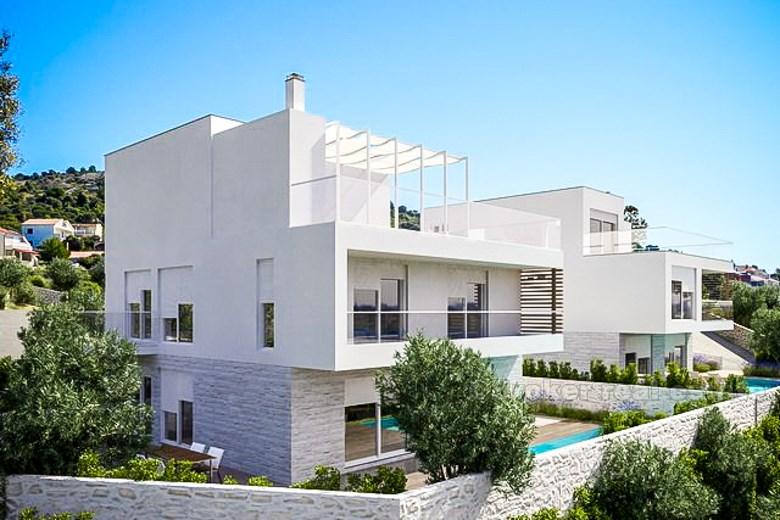 Krásná vila, ve výstavbě