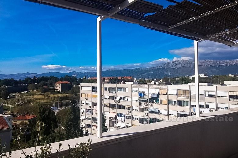 Penthouse, mit Blick auf die Stadt Split