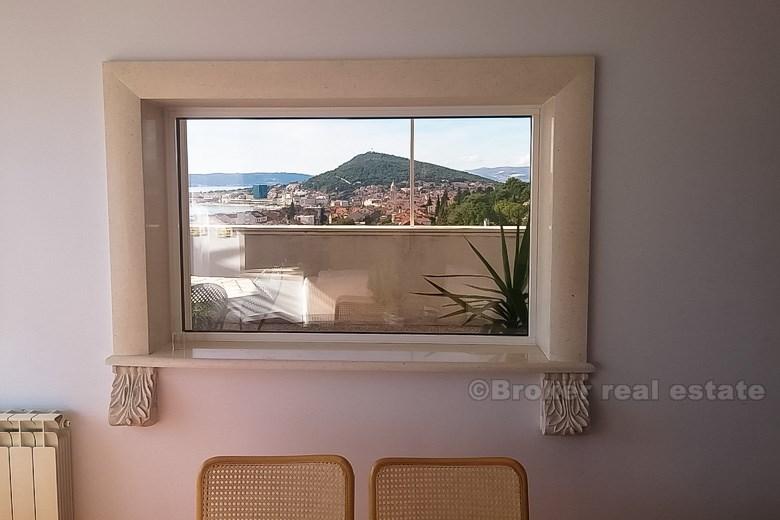 Penthouse, mit Blick auf die Stadt Split