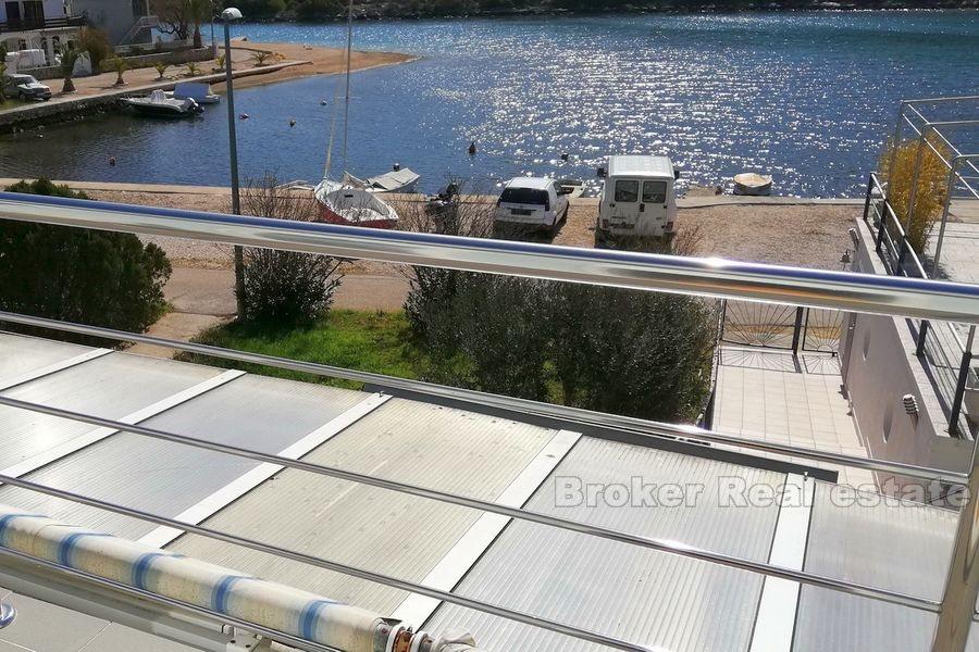 House in first row to the sea