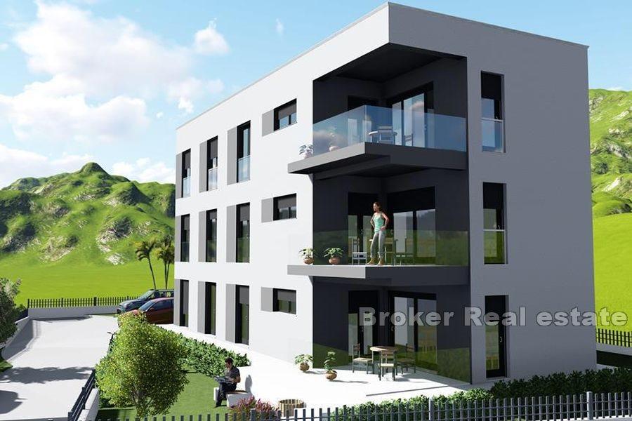 Apartmani u novogradnji s pogledom na more