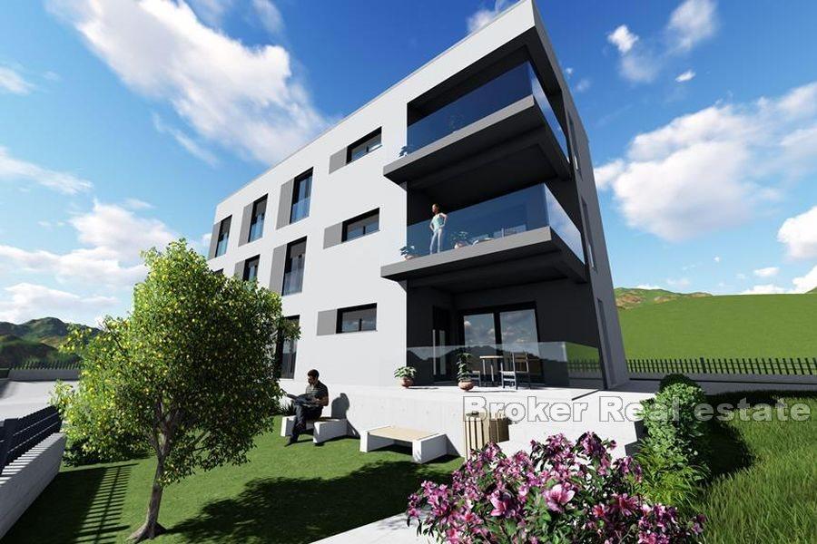 Apartmani u novogradnji s pogledom na more